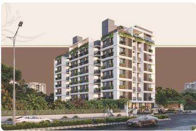 Image of 1215 Sq.ft 3 BHK Apartment / Flat for sale in Lambha, Ahmedabad for Rs. 3500000