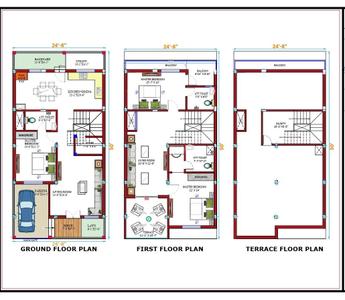 Image of 1190 Sq.ft 3 BHK Independent House for sale in Abhinav City, Vidhan Sabha Road, Raipur for Rs. 5500000
