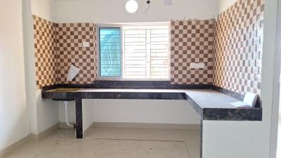 Kitchen Image of 1033 Sq.ft 3 BHK Apartment / Flat for sale in Kalikapur, EM Bypass Kolkata for Rs. 7724000