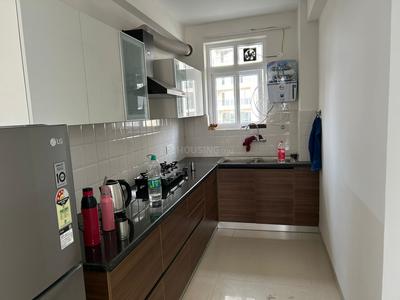 Kitchen Image of 1709 Sq.ft 3 BHK Apartment / Flat for rent in Maxxus Elanza, PR7 Airport Road Zirakpur for Rs. 24000