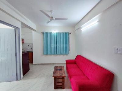 Hall Image of 550 Sq.ft 1 BHK Apartment / Flat for rent in Kaggadasapura Bengaluru for Rs. 28000