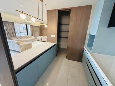 Kitchen Image of 3060 Sq.ft 3 BHK Apartment / Flat for rent in Asteria, PDPU Road Gandhinagar for Rs. 70000