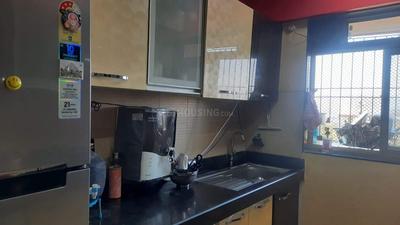 Kitchen Image of 1300 Sq.ft 3 BHK Apartment / Flat for rent in Lodha Splendora, Thane West Thane for Rs. 45000