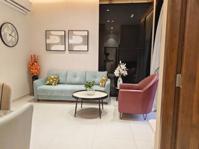 Living Room Image of 1100 Sq.ft 2 BHK Apartment / Flat for sale in Ram Green Hive Plus Wing A6, Fursungi Pune for Rs. 6199000