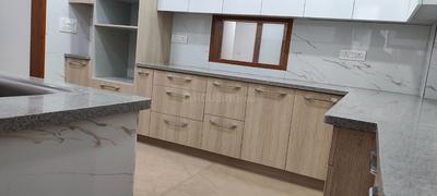 Kitchen Image of 2000 Sq.ft 3 BHK Builder Floor for sale in Malviya Nagar New Delhi for Rs. 40000000