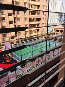 Balcony Image of 950 Sq.ft 2 BHK Apartment / Flat for sale in Rose Aster, Punawale Pune for Rs. 5450000