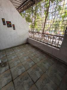 Balcony Image of 600 Sq.ft 1 RK Apartment / Flat for rent in Goel Ganga Orchard, Mundhwa Pune for Rs. 20000
