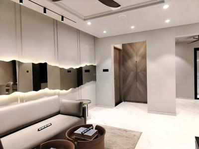 Living Room Image of 1400 Sq.ft 3 BHK Apartment / Flat for sale in Pristine O2 World, Upper Kharadi Pune for Rs. 15500000