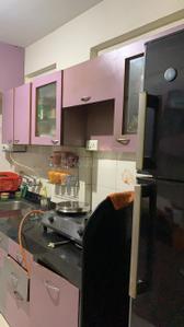 Kitchen Image of 1150 Sq.ft 3 BHK Apartment / Flat for sale in Sai Laxmi Galaxy, Kalas Pune for Rs. 9000000