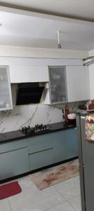 Kitchen Image of 1900 Sq.ft 3 BHK Apartment / Flat for sale in Hallmark Sunnyside, Manchirevula Hyderabad for Rs. 19500000