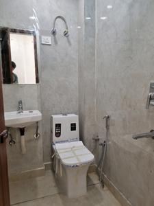 Common Bathroom Image of 600 Sq.ft 2 BHK Apartment / Flat for sale in Dwarka Mor New Delhi for Rs. 4000000