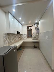 Kitchen Image of 950 Sq.ft 2 BHK Builder Floor for rent in Mayur Vihar Phase 1 New Delhi for Rs. 36000