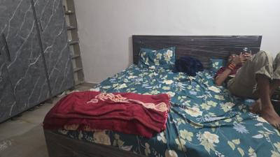 Bedroom Image of 650 Sq.ft 1 RK Builder Floor for rent in Palam Vihar Extension Gurgaon for Rs. 13500
