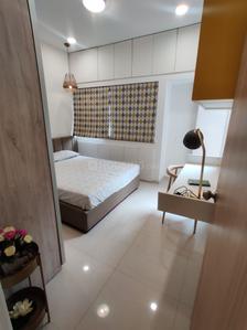 Bedroom Image of 1010 Sq.ft 2 BHK Apartment / Flat for sale in Kumar Pebble Park, Hadapsar Pune for Rs. 6000000