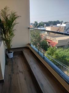 Balcony Image of 400 Sq.ft 1 RK Independent House for rent in Gopal Gowda Extension Shivamogga for Rs. 5000