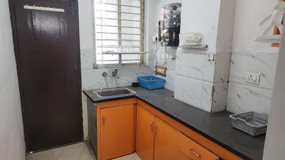 Kitchen Image of 600 Sq.ft 1 BHK Apartment / Flat for sale in Earthshastra Nariman Point, Mahalakshmi Nagar Indore for Rs. 2500000