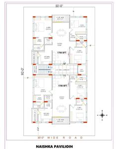 Image of 1700 Sq.ft 3 BHK Apartment / Flat for sale in Naishka Prestige, Bandlaguda Jagir, Hyderabad for Rs. 9500000