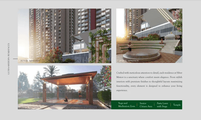Image of 985 Sq.ft 2 BHK Apartment / Flat for sale in Silver Meteor, Tathawade, Pune for Rs. 8652000