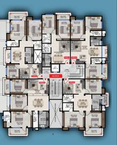 Image of 1028 Sq.ft 3 BHK Apartment / Flat for sale in Akash Tower, Beltola, Guwahati for Rs. 7567500