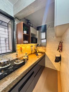 Kitchen Image of 1050 Sq.ft 2 BHK Apartment / Flat for sale in Airoli Navi Mumbai for Rs. 13000000