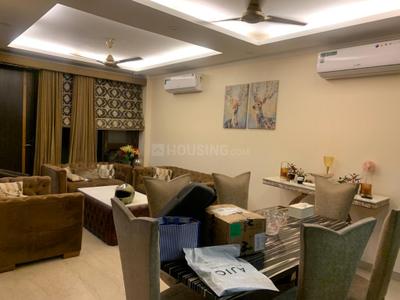 Hall Image of 1500 Sq.ft 3 BHK Builder Floor for rent in Greater Kailash New Delhi for Rs. 125000