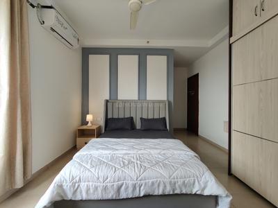 Bedroom Image of 1877 Sq.ft 3.5 BHK Apartment / Flat for rent in Bhartiya Nikoo Homes Phase 2, Thanisandra Bengaluru for Rs. 85009