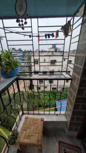 Balcony Image of 1250 Sq.ft 3 BHK Apartment / Flat for sale in Baghajatin Kolkata for Rs. 6700000