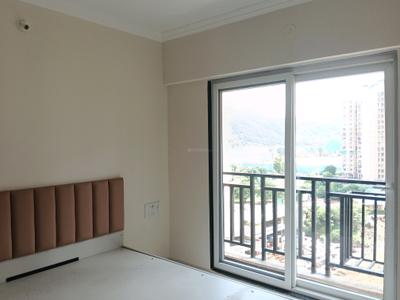 Bedroom Image of 589 Sq.ft 1 BHK Apartment / Flat for rent in Raunak Bliss Phase A, Kasarvadavali Thane for Rs. 26888