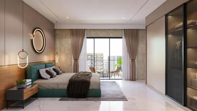 Bedroom Image of 2200 Sq.ft 4 BHK Apartment / Flat for sale in Kalyan Nagar Bengaluru for Rs. 33000000