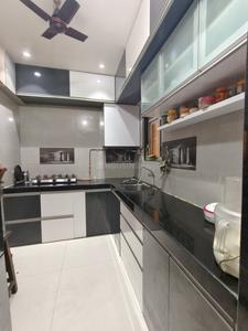 Kitchen Image of 850 Sq.ft 2 BHK Apartment / Flat for rent in Vedant Shree Gopinath Sublime, Kalwa Thane for Rs. 45000