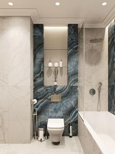 Bathroom Image of 2100 Sq.ft 4 BHK Apartment / Flat for sale in Swastik East 12, Shankar Nagar Raipur for Rs. 10269000