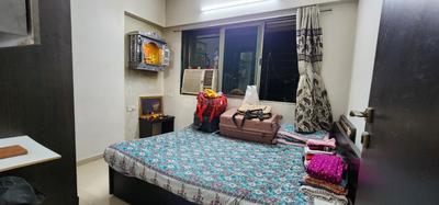 Bedroom Image of 650 Sq.ft 2 BHK Apartment / Flat for rent in Mahavir Platinum, Chembur Mumbai for Rs. 52000