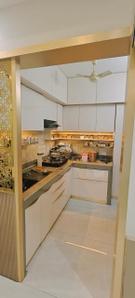 Kitchen Image of 1250 Sq.ft 2 BHK Apartment / Flat for rent in Oxy Beaumonde, Viman Nagar Pune for Rs. 54000