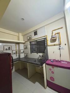 Kitchen Image of 500 Sq.ft 1 BHK Builder Floor for rent in Scheme 78 Indore for Rs. 12500