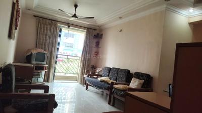 Living Room Image of 855 Sq.ft 2 BHK Apartment / Flat for rent in Vasant Sagar Saraswati Complex, Kandivali East Mumbai for Rs. 55000