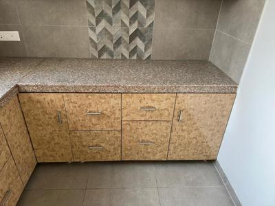 Kitchen Image of 903 Sq.ft 2 BHK Builder Floor for rent in Vatika Emilia Floors, Sector 83 Gurgaon for Rs. 22000