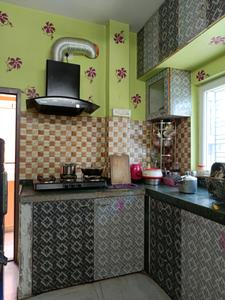 Kitchen Image of 830 Sq.ft 2 BHK Builder Floor for sale in Shibpur Howrah for Rs. 6000000