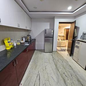 Kitchen Image of Sharing Room available for working professionals in Banjara Hills, Hyderabad