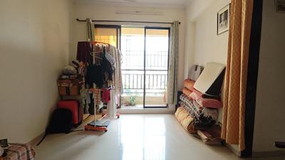 Living Room Image of 550 Sq.ft 1 BHK Apartment / Flat for rent in Shree Nandanvan Homes Building E, Kalwa Thane for Rs. 25000