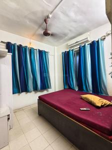 Bedroom Image of 1500 Sq.ft 2.5 BHK Apartment / Flat for rent in Shraddha Suman Apartment, Airoli Navi Mumbai for Rs. 38000