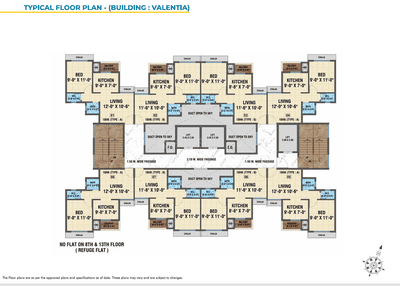 Image of 600 Sq.ft 1 BHK Apartment / Flat for sale in Kalyan West, Kalyan for Rs. 3450000