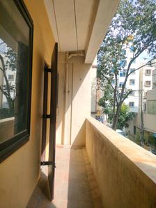 Drying Area Image of 690 Sq.ft 1 BHK Apartment / Flat for rent in Kartik Nagar Bengaluru for Rs. 25000