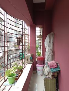 Balcony Image of 700 Sq.ft 2 BHK Builder Floor for sale in Mukundapur Kolkata for Rs. 2600000