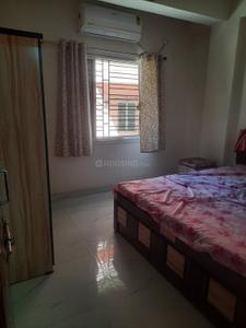 Bedroom Image of 600 Sq.ft 1 RK Apartment / Flat for rent in Baguiati Kolkata for Rs. 15000