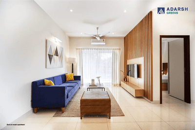 Image of 1100 Sq.ft 2 BHK Apartment / Flat for sale in Adarsh Greens, Kogilu, Bengaluru for Rs. 11000000