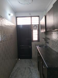 Kitchen Image of 450 Sq.ft 1 BHK Builder Floor for rent in Shalimar Bagh New Delhi for Rs. 16500