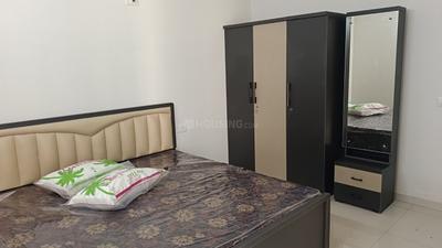 Bedroom Image of 1965 Sq.ft 3 BHK Apartment / Flat for rent in Shree Sharanam Sky, Sargasan Gandhinagar for Rs. 28000