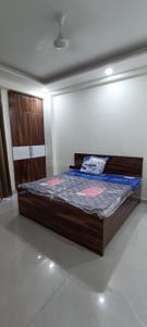 Bedroom Image of 1500 Sq.ft 1 BHK Builder Floor for rent in Sector 46 Gurgaon for Rs. 36000