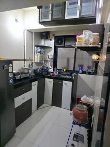 Kitchen Image of 610 Sq.ft 1 BHK Apartment / Flat for sale in Kopar Khairane Navi Mumbai for Rs. 7500000