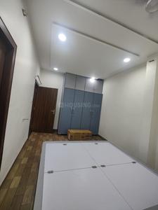 Bedroom Image of 1150 Sq.ft 2 BHK Builder Floor for rent in Vijay Nagar Indore for Rs. 25000